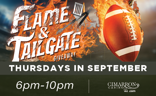 In-House Digitals - Flame and Tailgate Giveaway - CIMARRON - 520 x 320