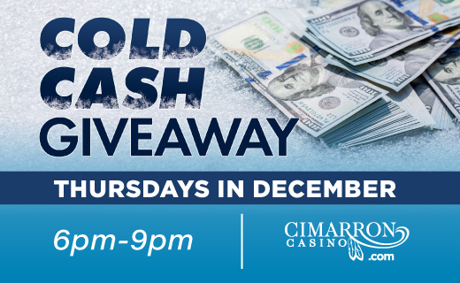 12.24 - Cash Giveaway - Cimarron_Website Promotion_520x320